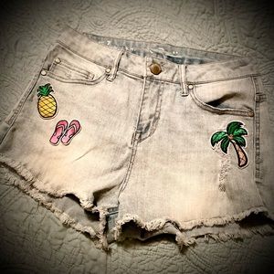 CP high waisted cut off shorts!